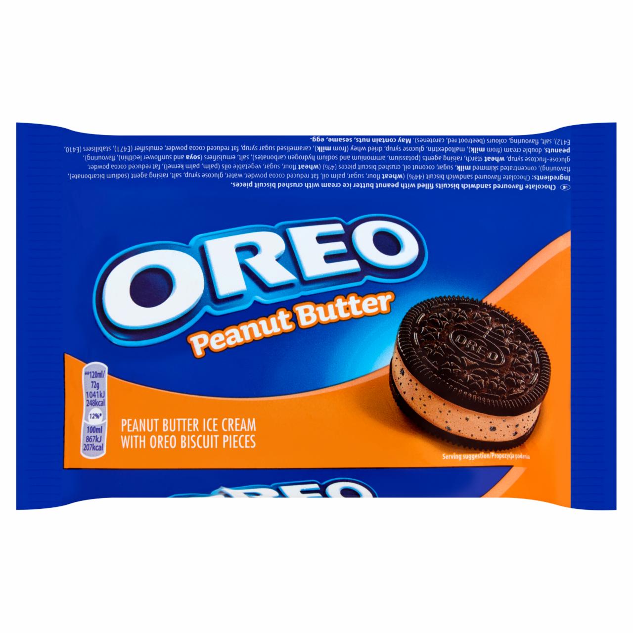 Zdjęcia - Oreo Peanut Butter Ciastka kakaowe z lodami 120 ml