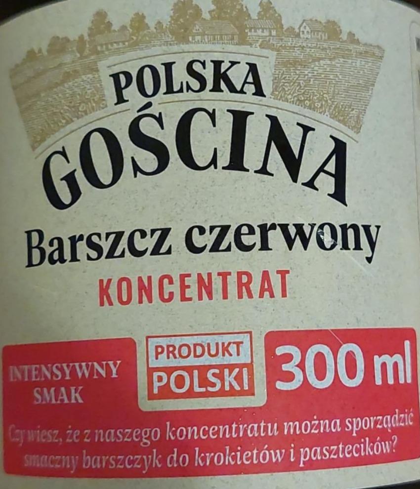 Zdjęcia - Barszcz czerwony koncentrat Polska gościnna