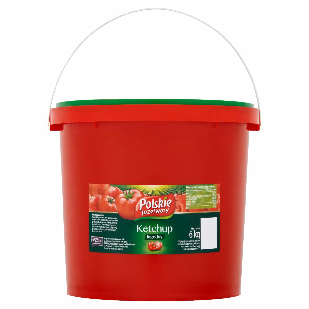 Zdjęcia - Polskie przetwory Ketchup łagodny 6 kg