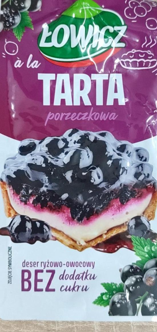 Zdjęcia - Tarta porzeczkowa deser ryżowo owocowy Łowicz