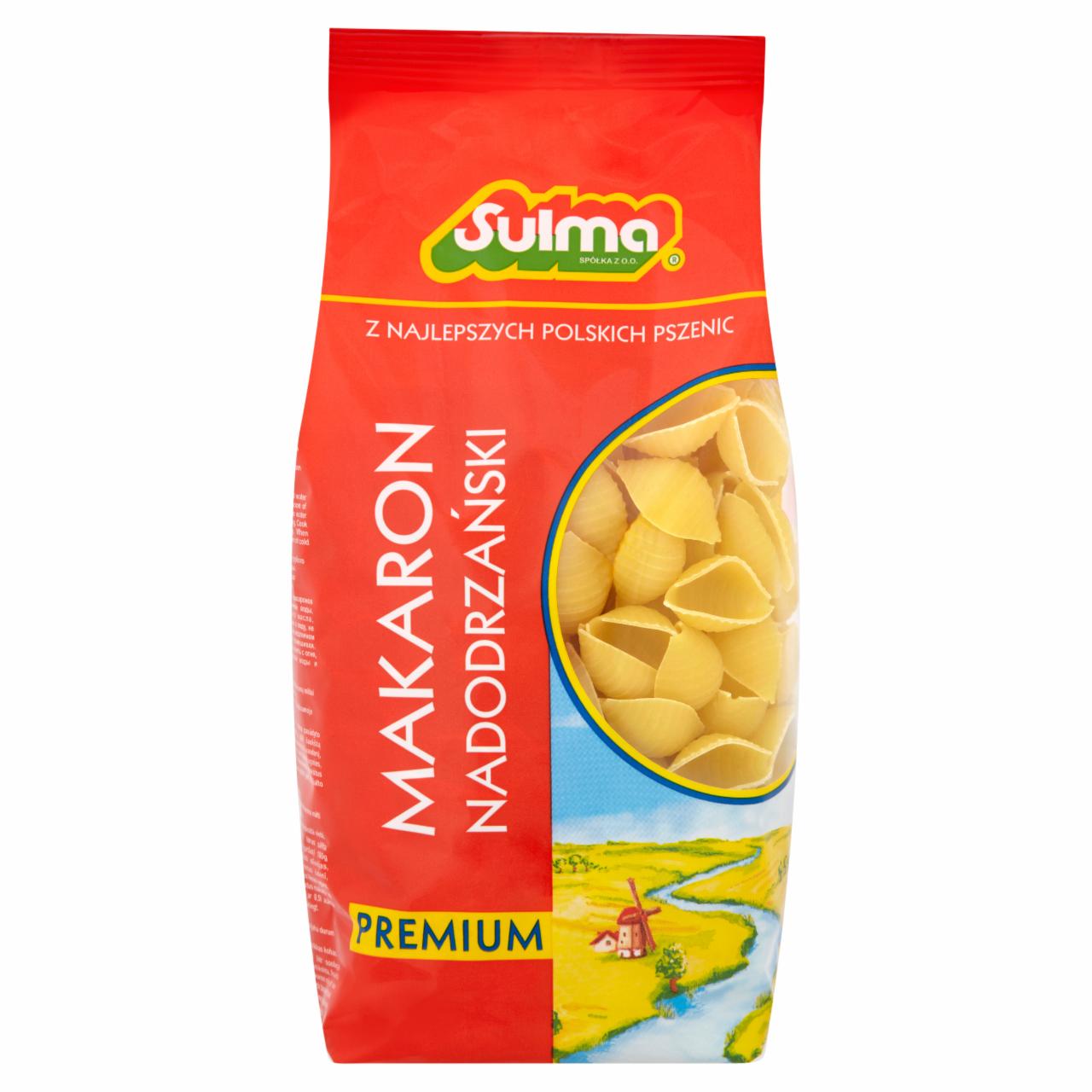 Zdjęcia - Sulma Makaron Nadodrzański Premium Muszla duża 400 g