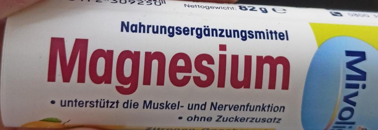 Zdjęcia - Nahrungsergänzungsmittel magnesium Mivolis