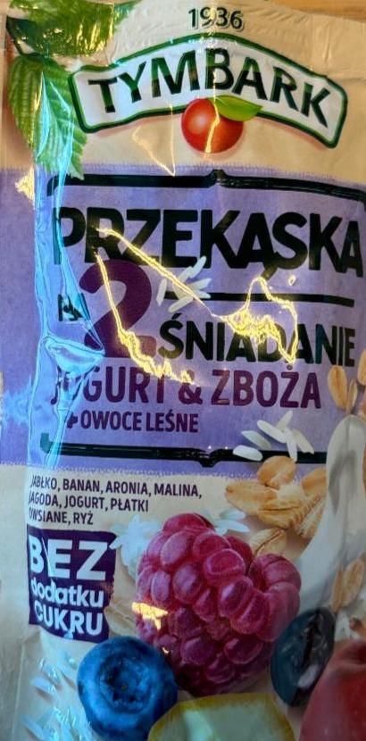 Zdjęcia - Tymbark Mus jogurt owoce leśne owsianka ryż 100 g