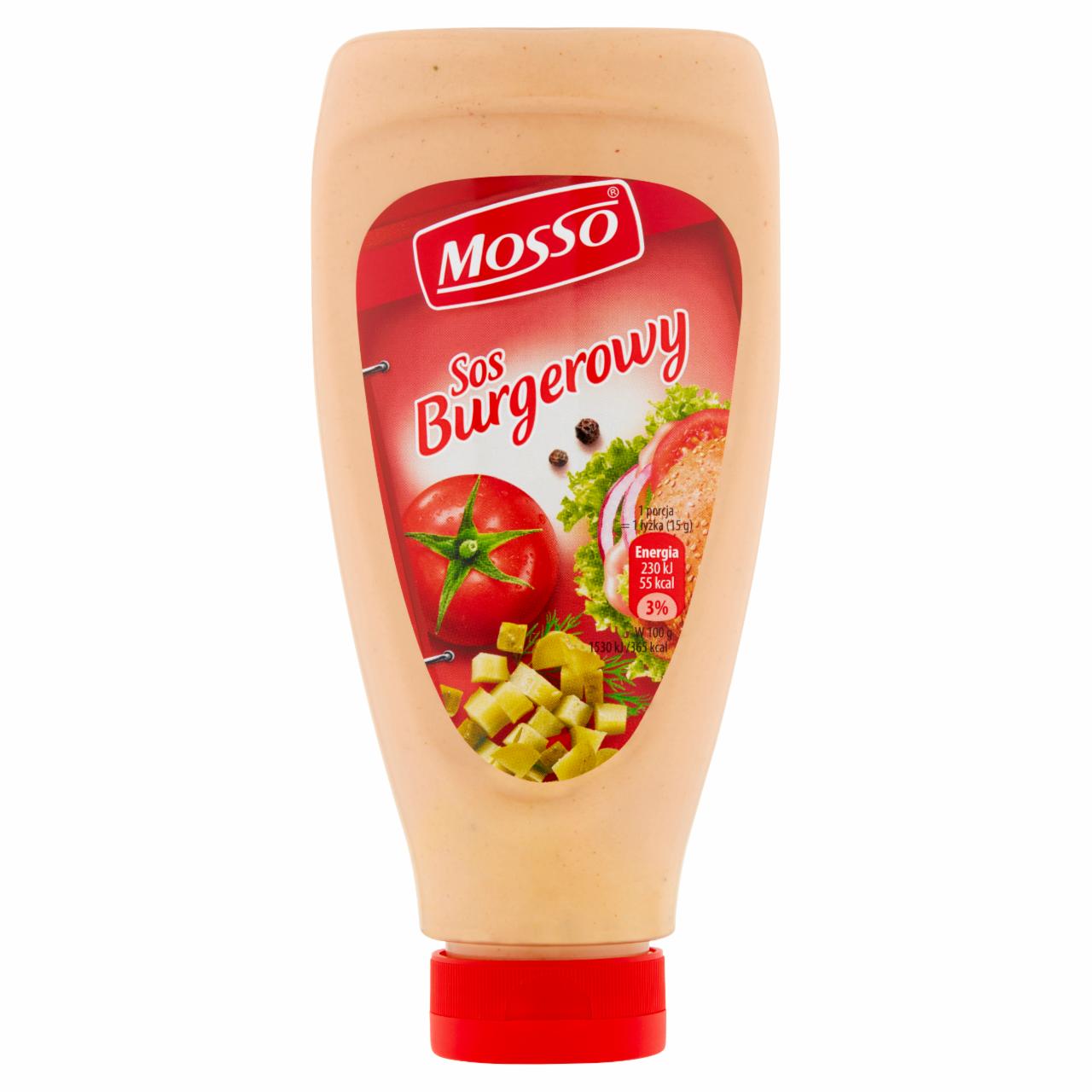 Zdjęcia - Mosso Sos burgerowy 310 g