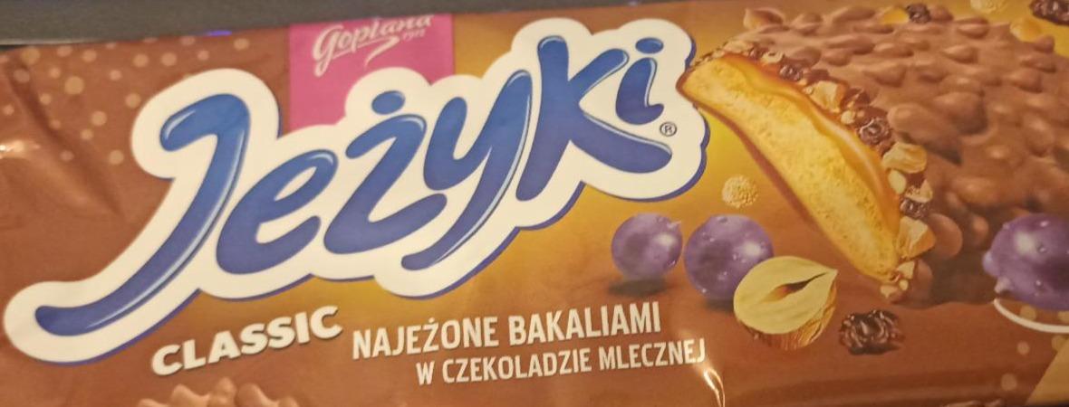 Zdjęcia - Jeżyki classic najeżone bakaliami w czekoladzie mlecznej Goplana