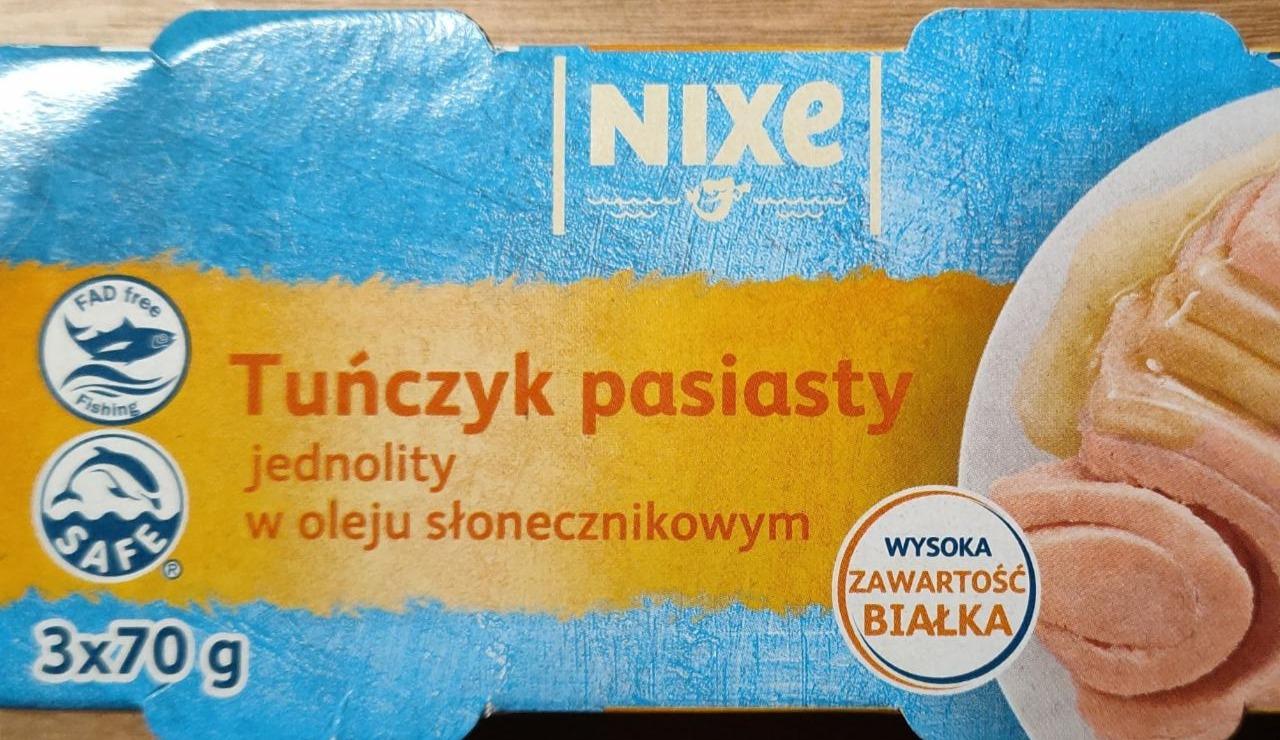 Zdjęcia - Tuńczyk pasiasty jednolity w oleju słonecznikowym Nixe