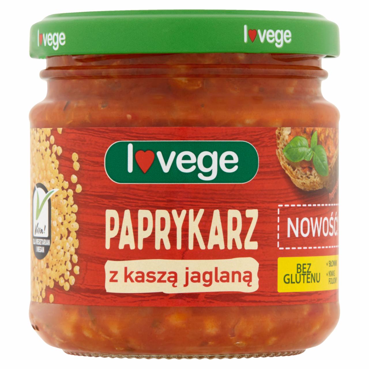 Zdjęcia - Sante Paprykarz z kaszą jaglaną 180 g