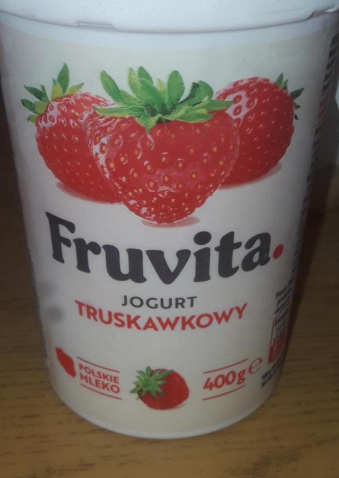 Zdjęcia - Jogurt Fruvita truskawkowy