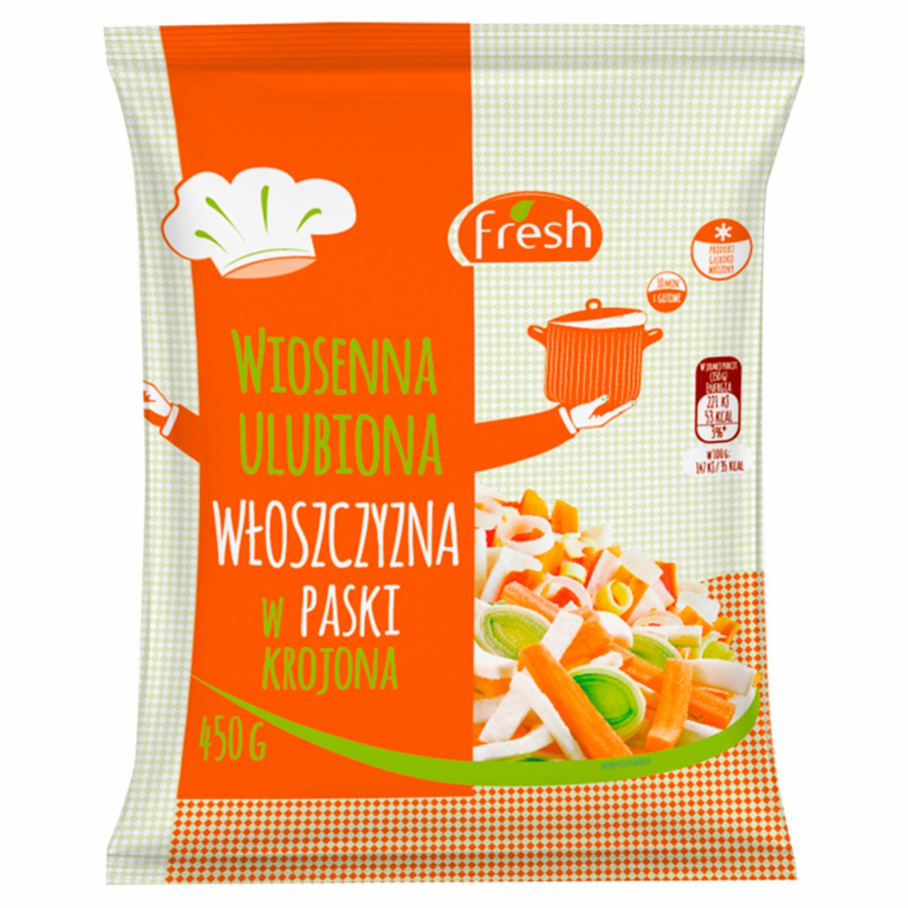 Zdjęcia - Fresh Włoszczyzna w paski krojona 450 g