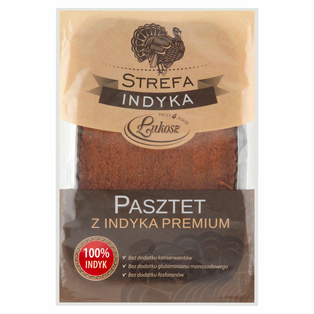 Zdjęcia - Łukosz Strefa Indyka Pasztet z indyka premium