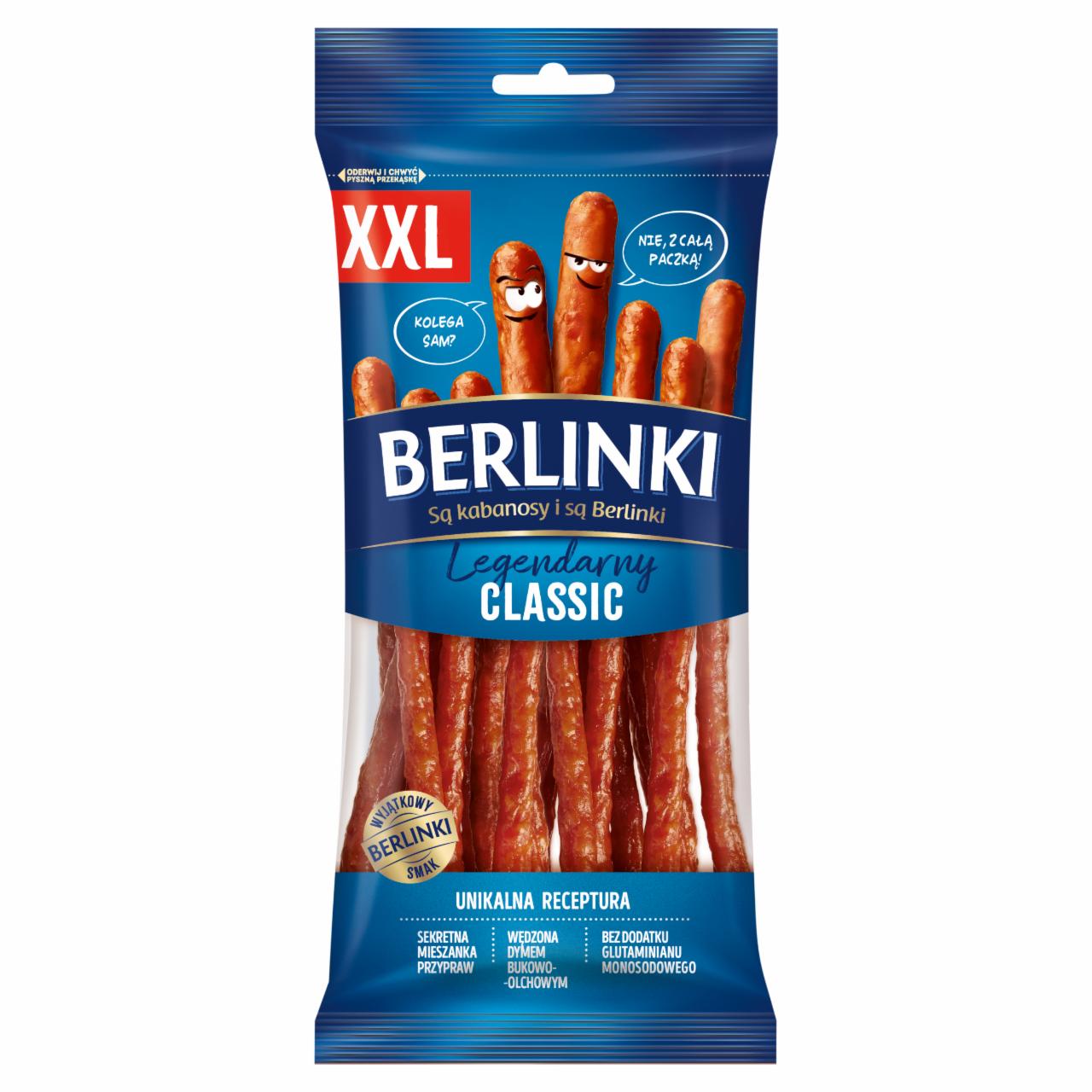 Zdjęcia - Berlinki XXL Kiełbasa legendarny classic 150 g