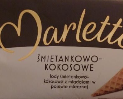 Zdjęcia - Marletto rożek śmietankowo-kokosowy