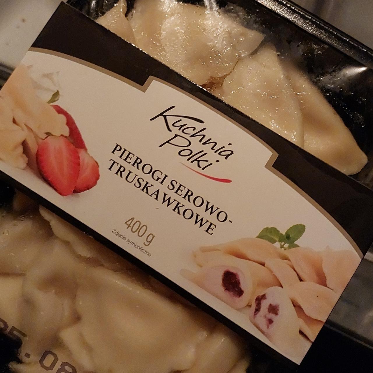 Zdjęcia - PIEROGI SEROWO-TRUSKAWKOWE kuchnia polki