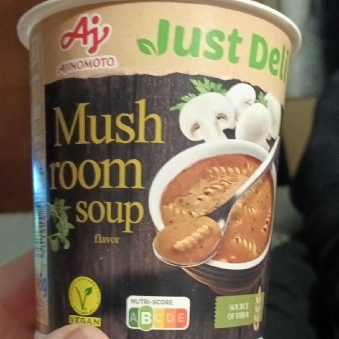 Zdjęcia - Just Deli Zupa instant o smaku grzybowym 45 g