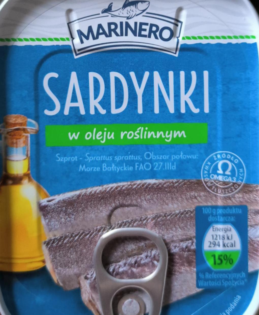 Zdjęcia - Sardynki w oleju roślinnym Marinero