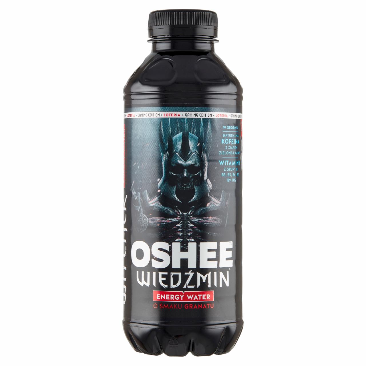 Zdjęcia - Oshee Wiedźmin Energy Water Napój niegazowany o smaku granatu 555 ml