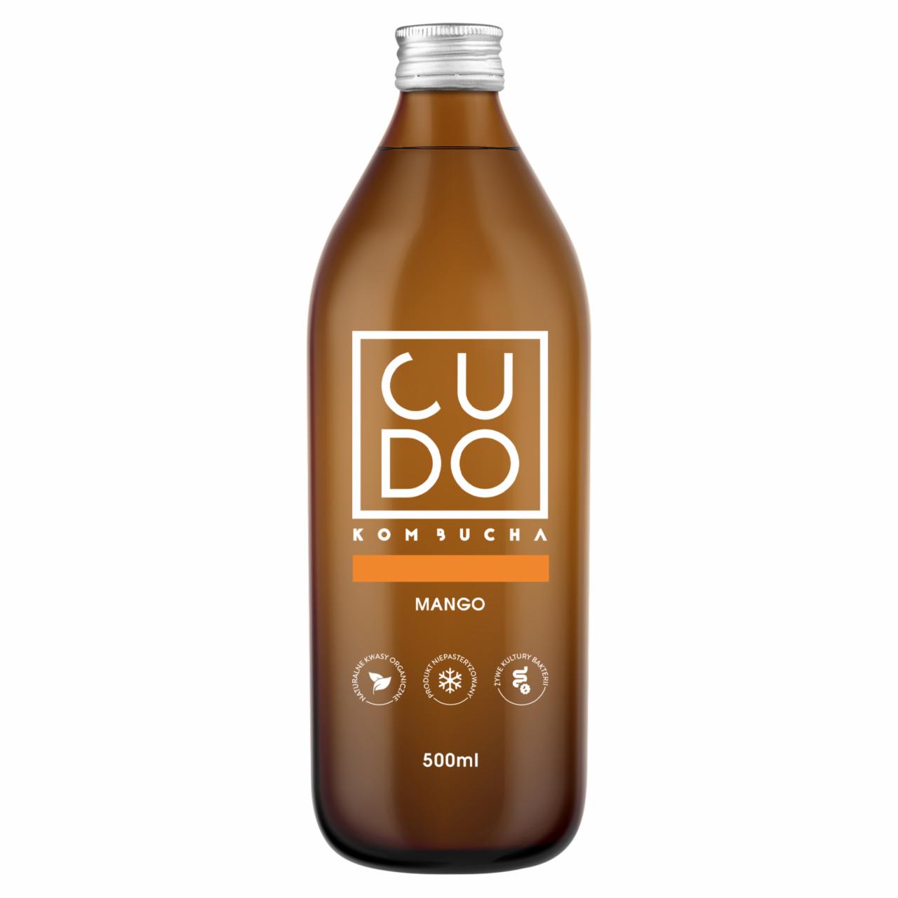 Zdjęcia - Cudo Kombucha mango 500 ml