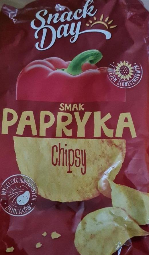 Zdjęcia - Chipsy smak papryka Snack Day