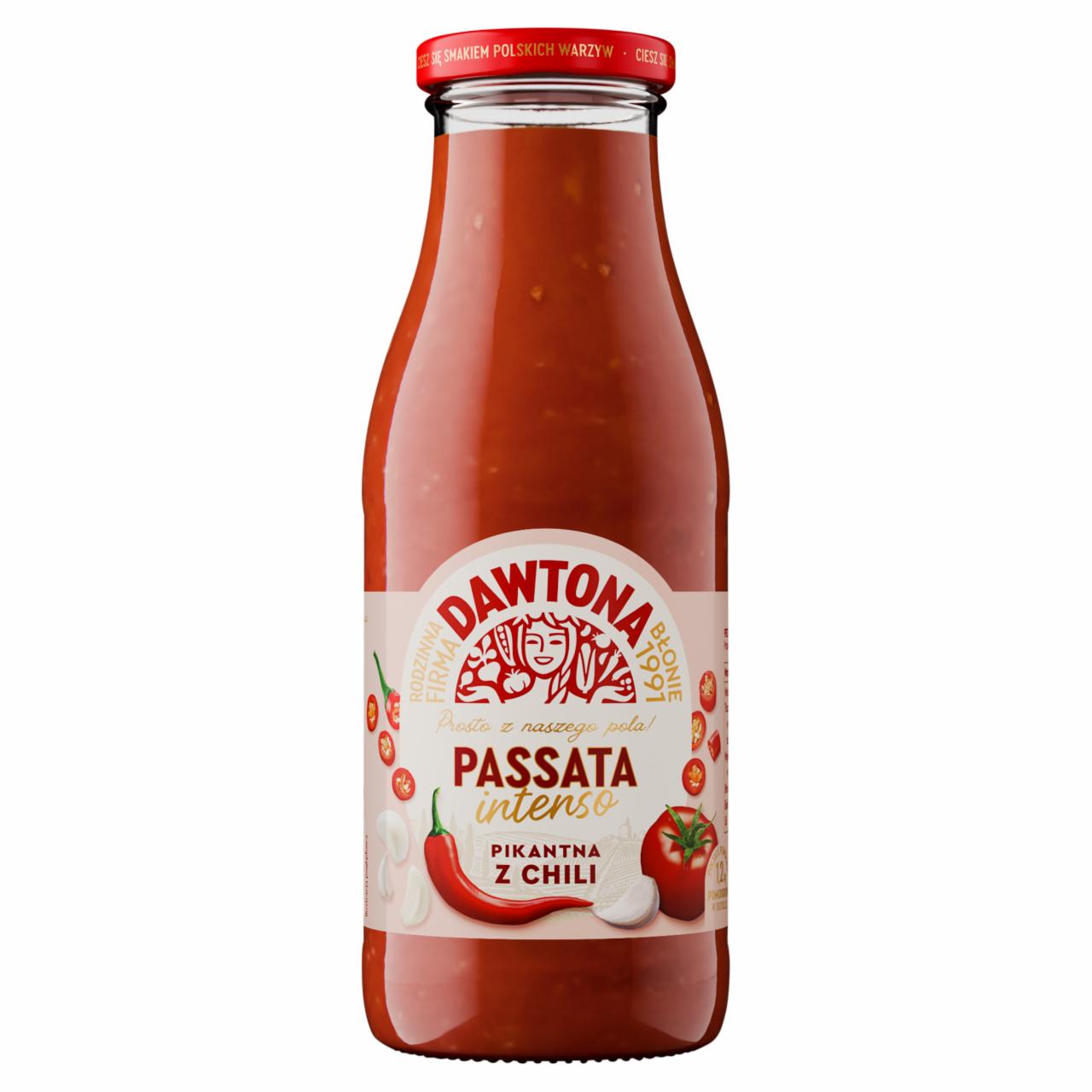 Zdjęcia - Dawtona Passata Intenso pikantna z chili 500 g