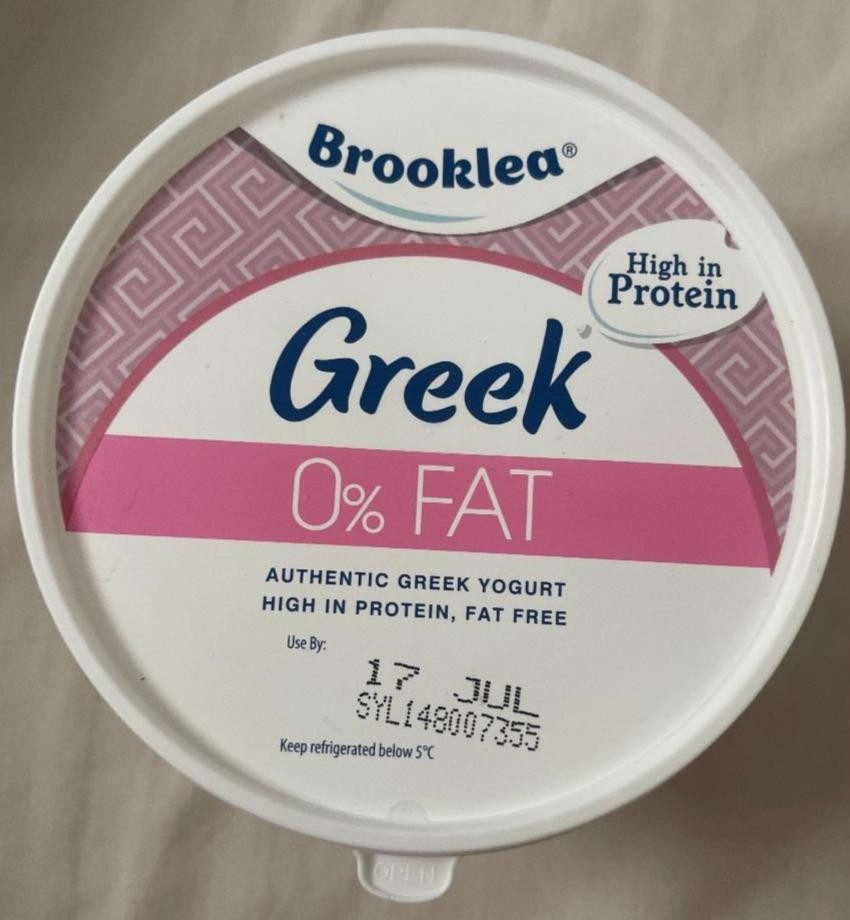 Zdjęcia - Greek Yoghurt 0% Fat Brooklea