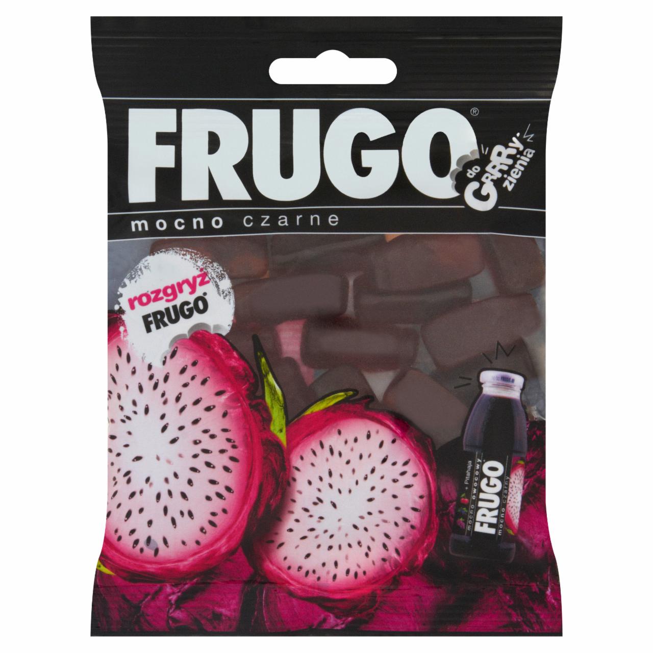 Zdjęcia - Frugo Czarne Żelki owocowe 100 g