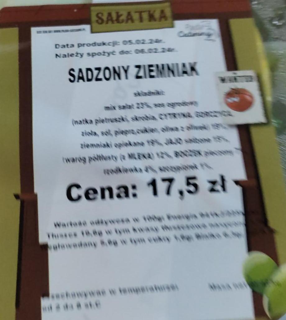 Zdjęcia - Sadzony ziemniak Pajda catering