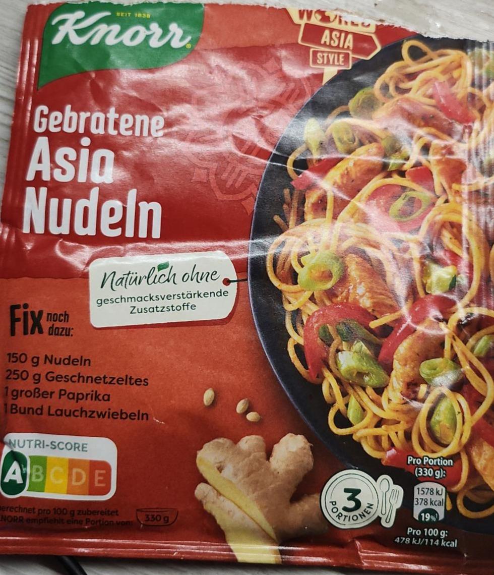 Zdjęcia - Fix Gebratene Asia Nudeln Knorr