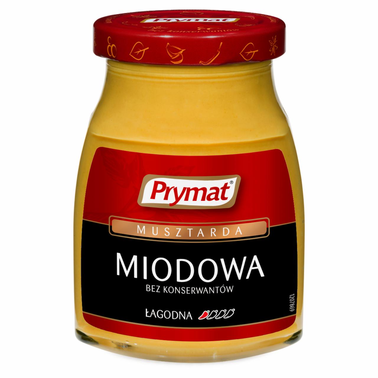 Zdjęcia - Prymat Musztarda miodowa 185 g