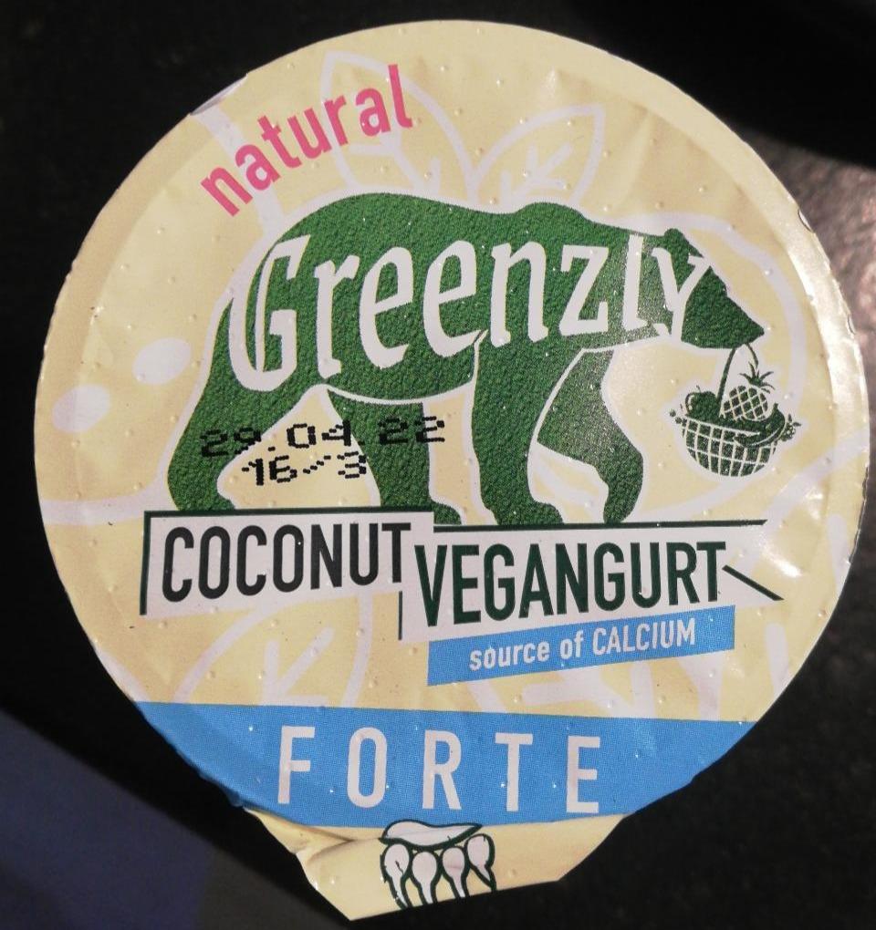 Zdjęcia - Coconut Vegangurt natural Greenzly