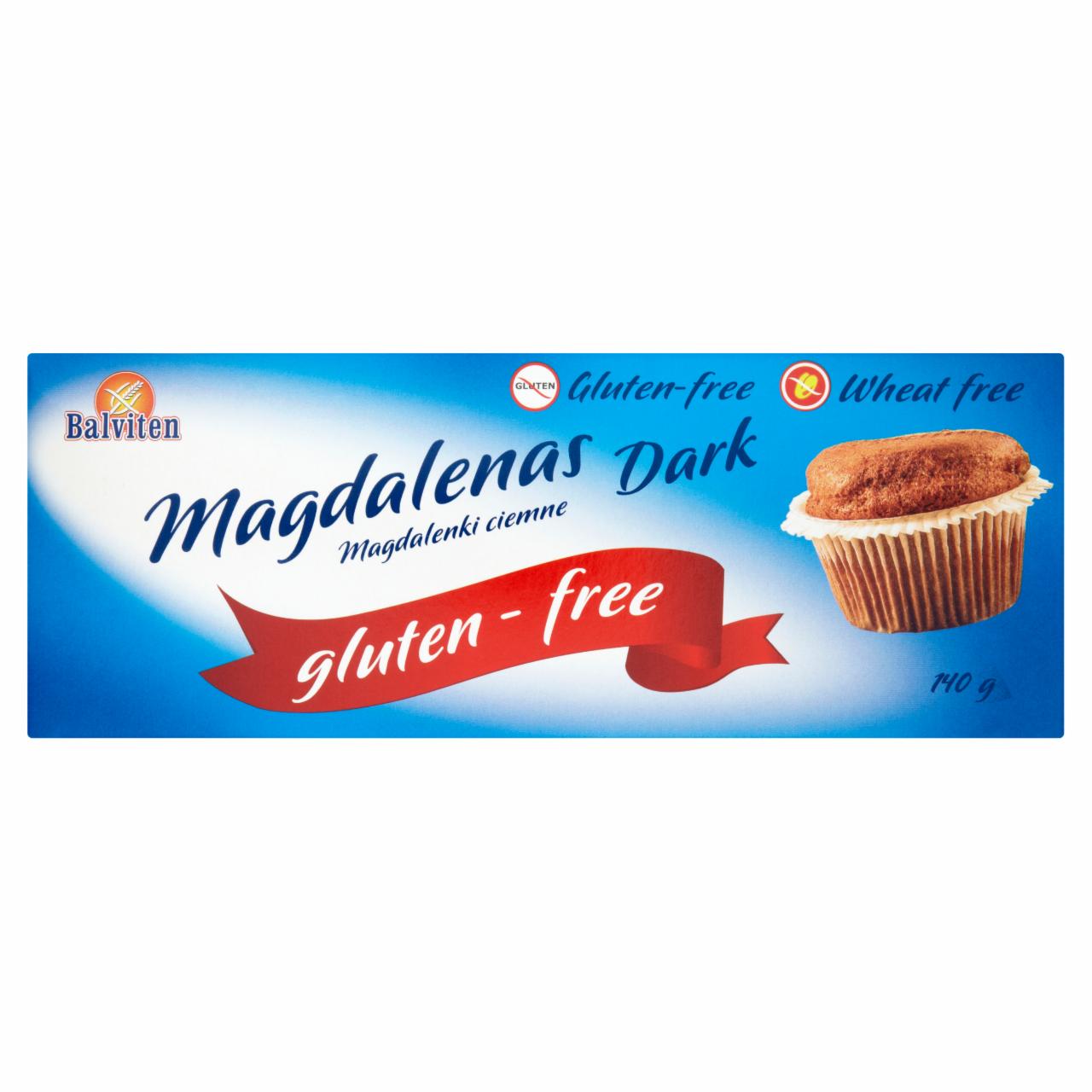 Zdjęcia - Balviten Magdalenki ciemne Babeczki 140 g