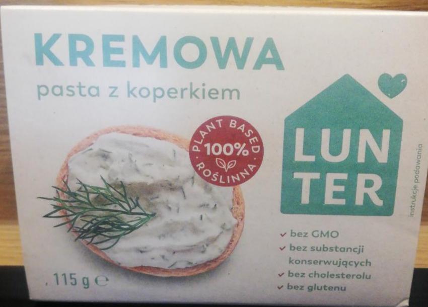 Zdjęcia - Lunter Kremowa pasta z koperkiem 115 g