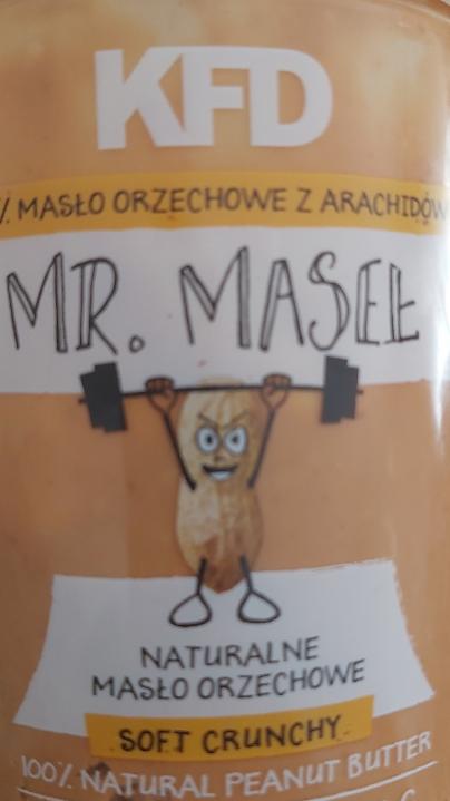 Zdjęcia - Masło orzechowe Mr Maseł Soft Crunchy KFD