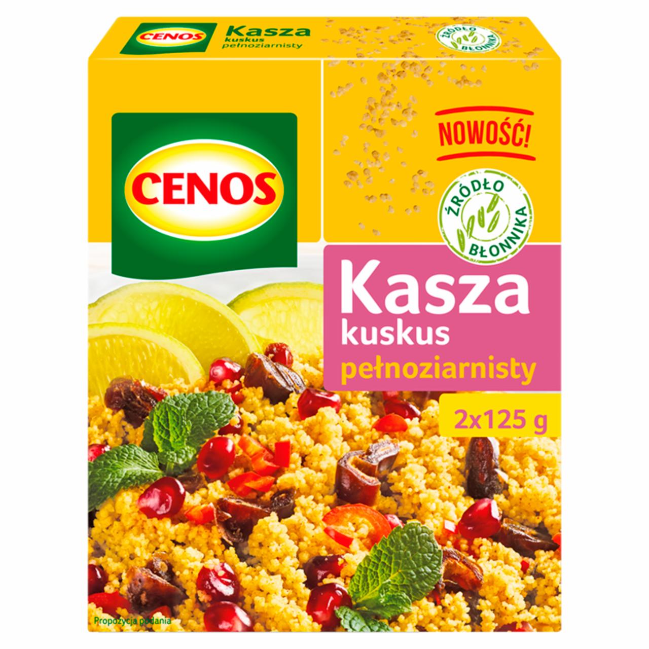 Zdjęcia - Cenos Kasza kuskus pełnoziarnisty 250 g (2 x 125 g)