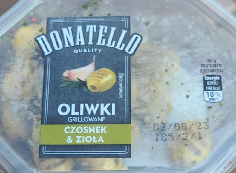 Zdjęcia - Oliwki grillowane czosnek i zioła Donatello