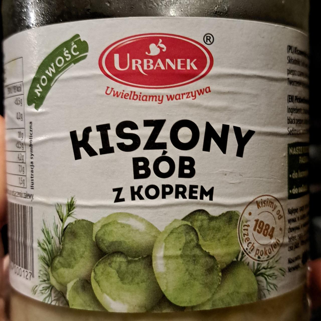 Zdjęcia - Kiszony bób z koprem Urbanek