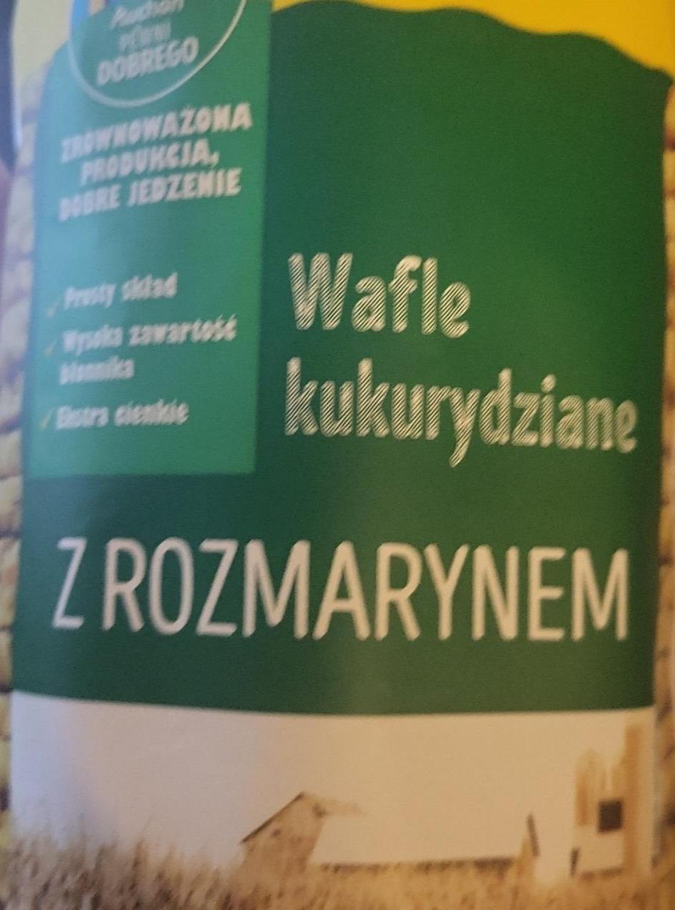 Zdjęcia - Wafle kukurydziane z rozmarynem Auchan