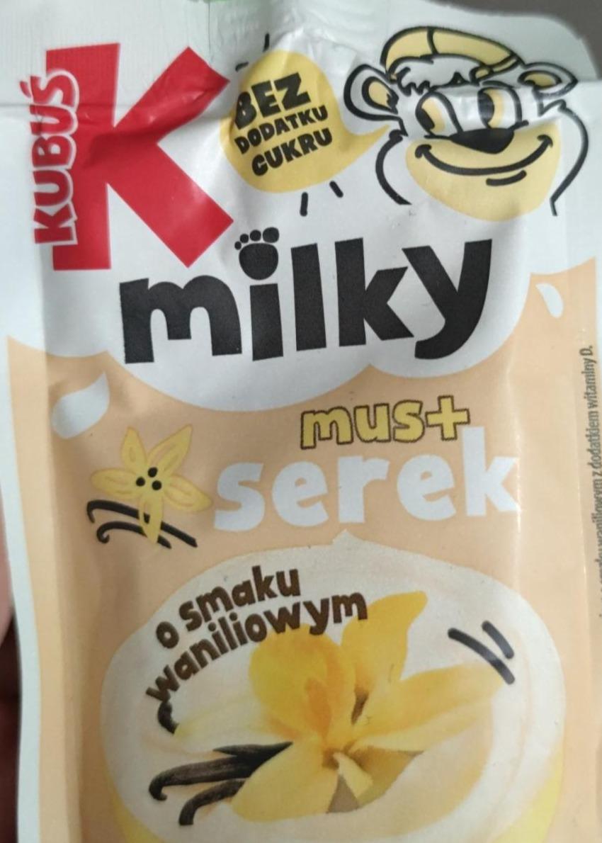 Zdjęcia - Milky mus serek wanilia Kubuś