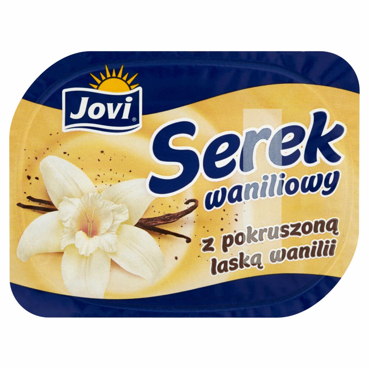 Zdjęcia - Jovi Serek waniliowy z pokruszoną laską wanilii 150 g