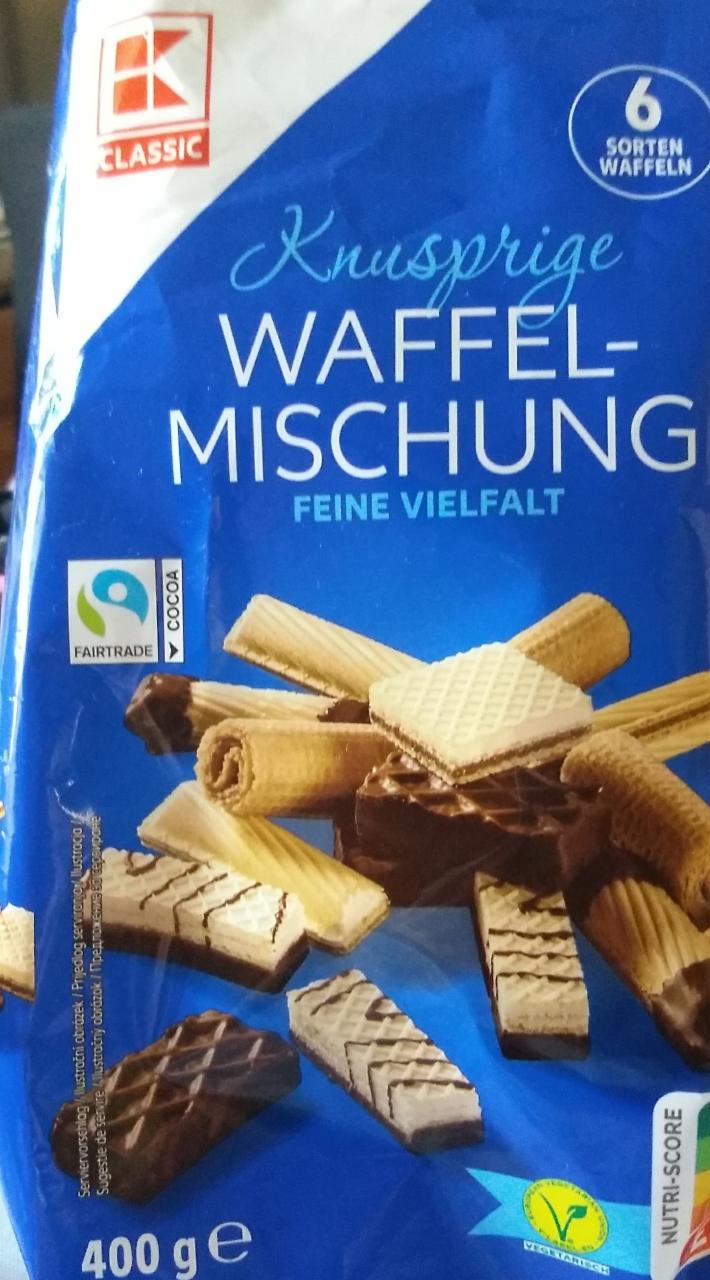 Zdjęcia - Knusprige Waffelmischung K-Classic