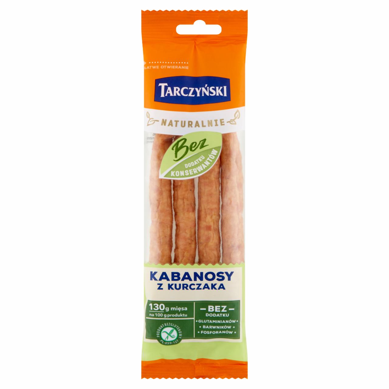 Zdjęcia - Tarczyński Kabanosy z kurczaka 110 g