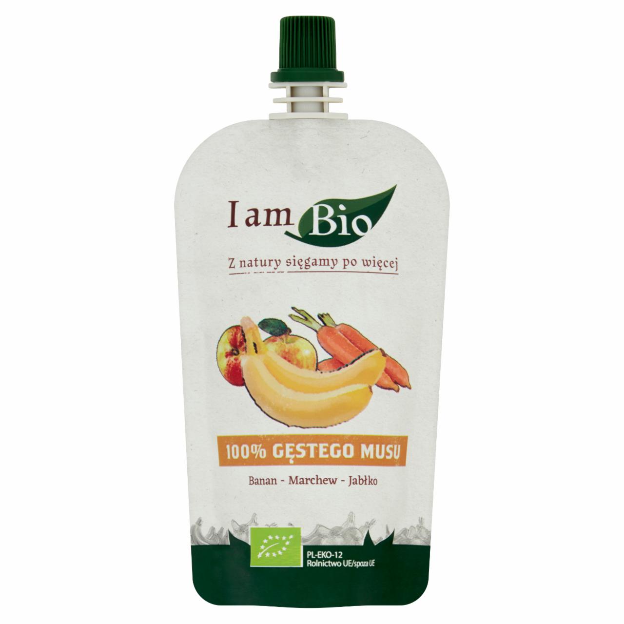 Zdjęcia - I am Bio Przecier owocowo-warzywny banan-marchew-jabłko 100 g