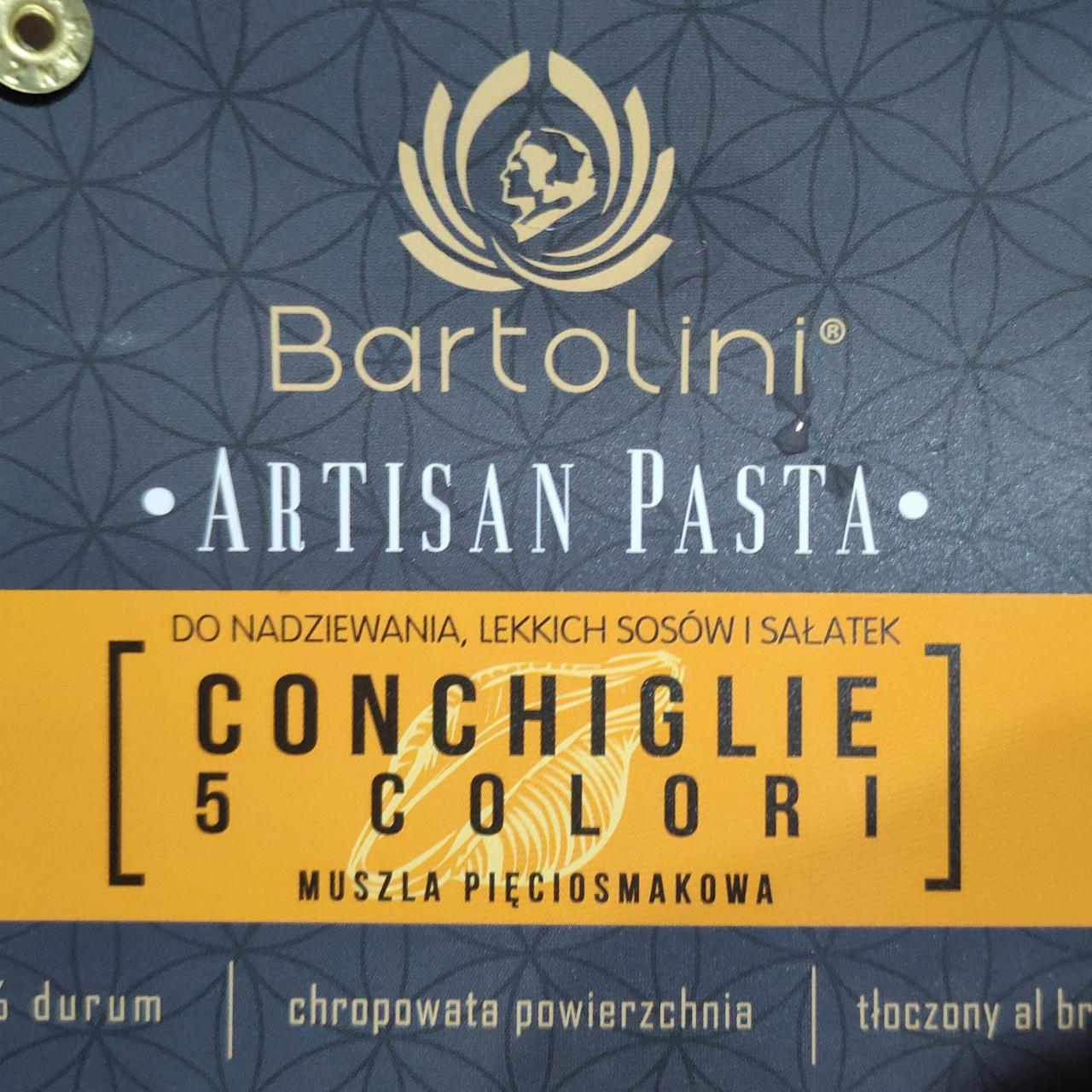 Zdjęcia - Artisan pasta conchiglie 5 colori Bartolini