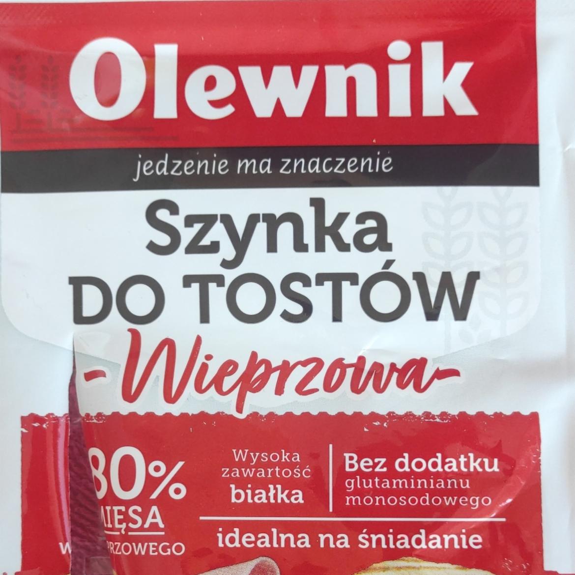 Zdjęcia - szynka do tostów wieprzowa Olewnik