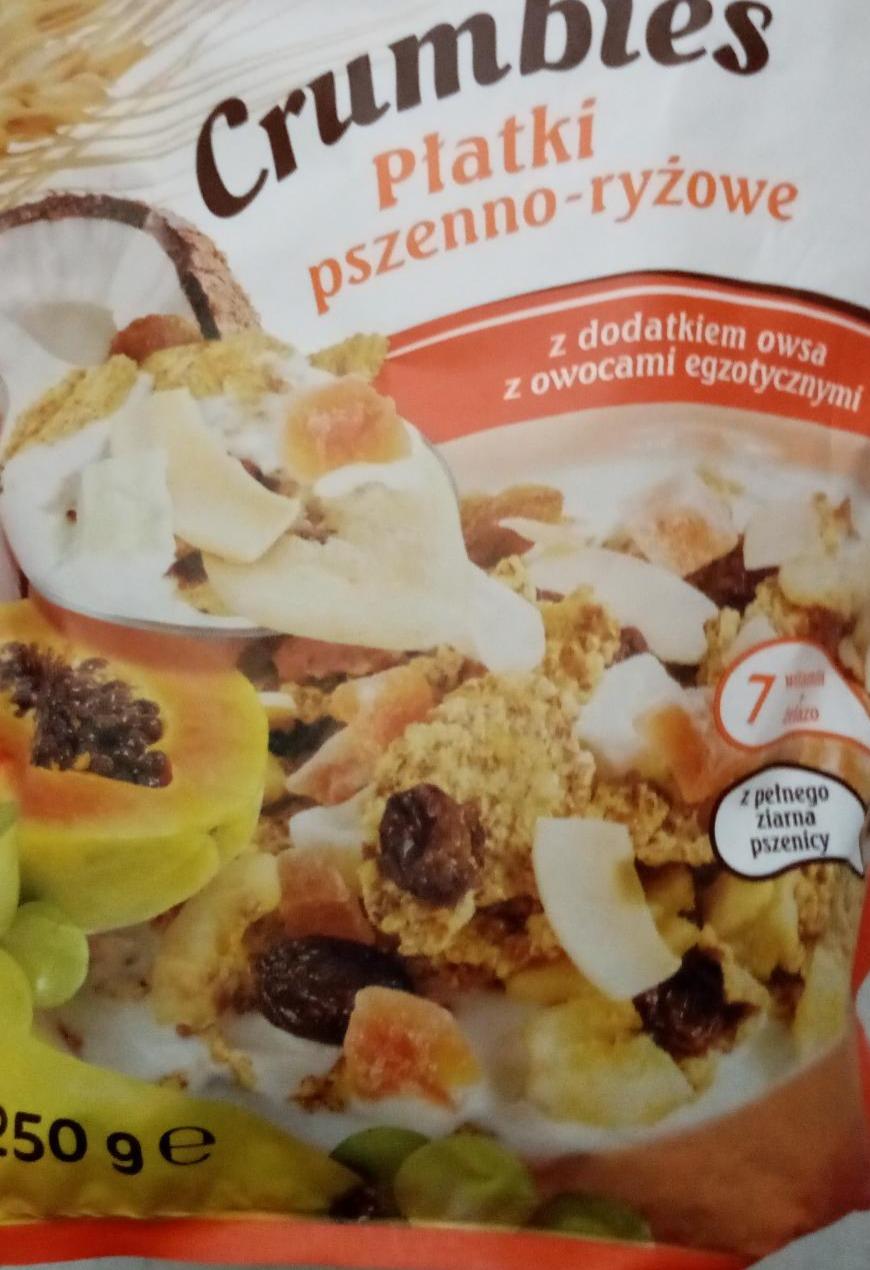 Zdjęcia - Crumbies płatki pszenno-ryżowe Carrefour