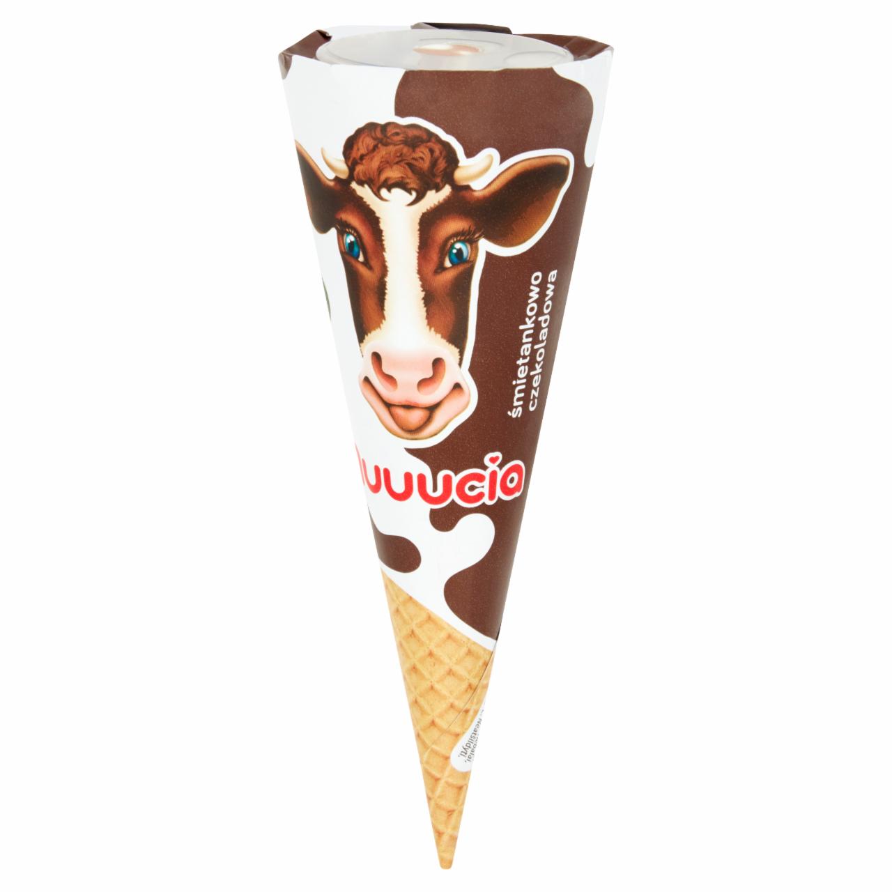 Zdjęcia - Zielona Budka Muuucia Lody czekoladowo-śmietankowe 110 ml