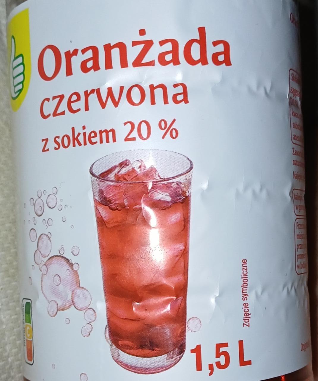 Zdjęcia - Oranżada czerwona z sokiem