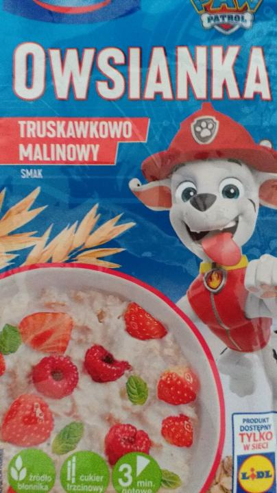 Zdjęcia - Owsianka truskawkowo malinowy smak gellwe