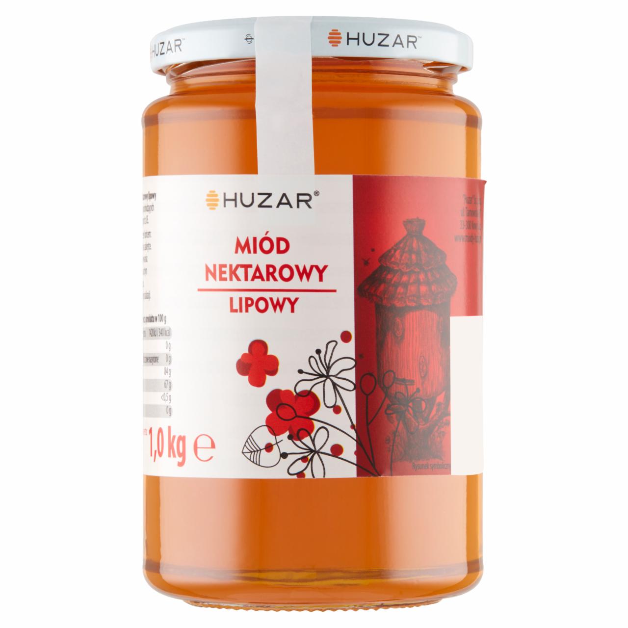 Zdjęcia - Huzar Miód nektarowy lipowy 1,0 kg