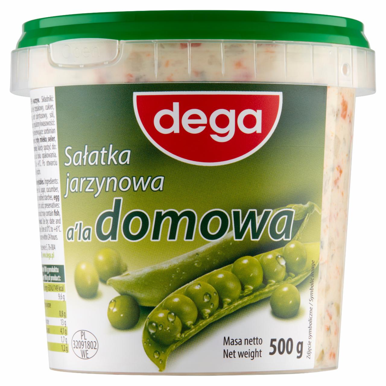 Zdjęcia - dega Sałatka jarzynowa a'la domowa 1 kg