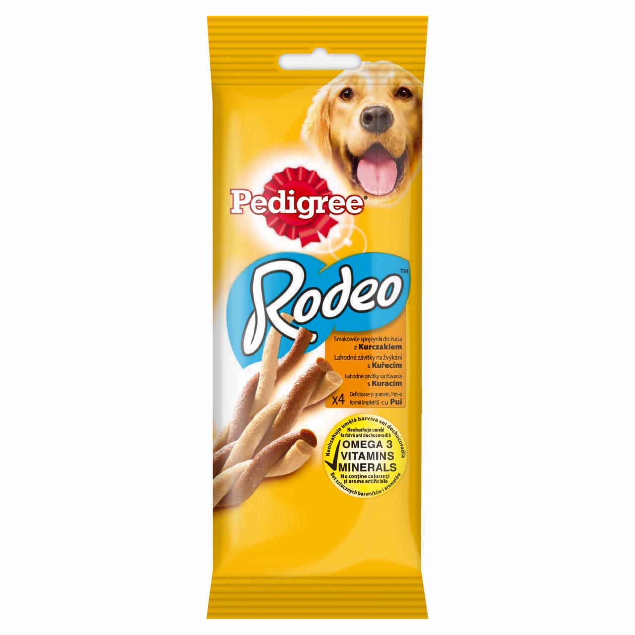 Zdjęcia - Pedigree Rodeo Karma uzupełniająca z kurczakiem 70 g (4 sztuki)